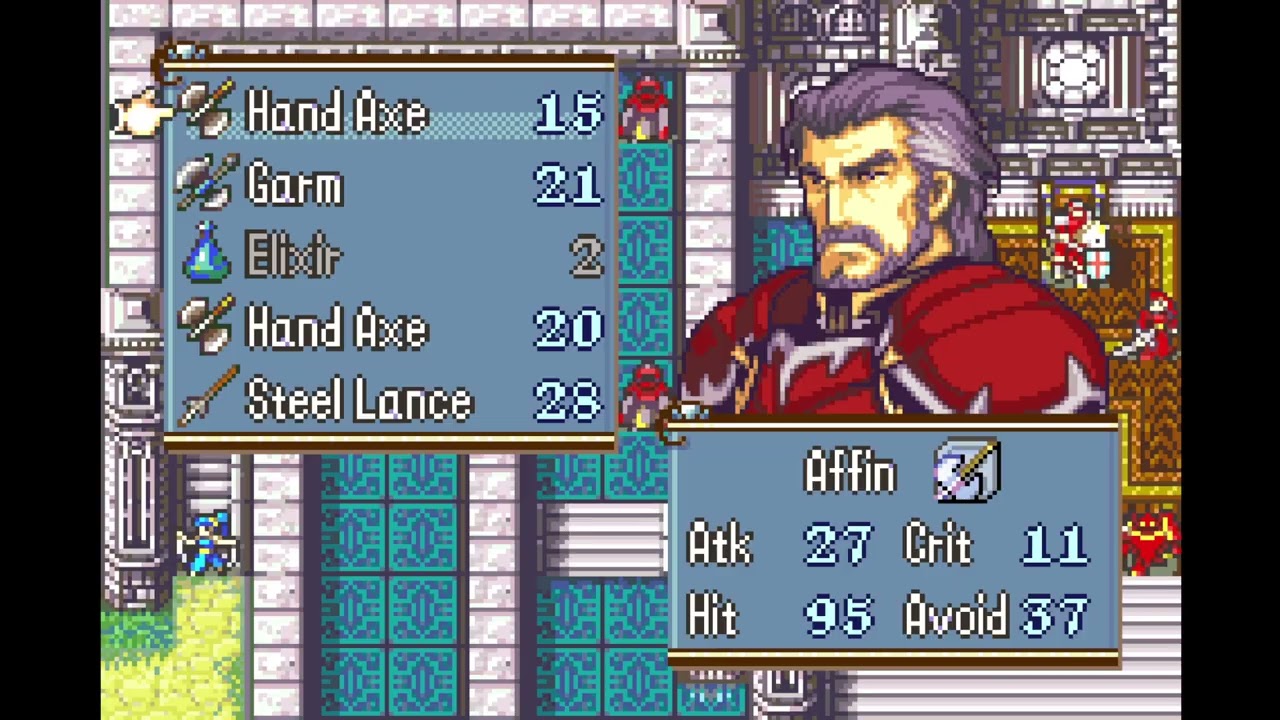 Fire Emblem 8 Ironman (Ephraim Hard Mode) - Map 16
