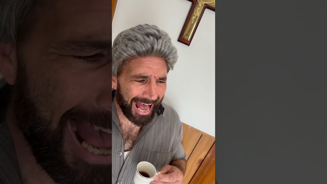 Our dads in the morning
