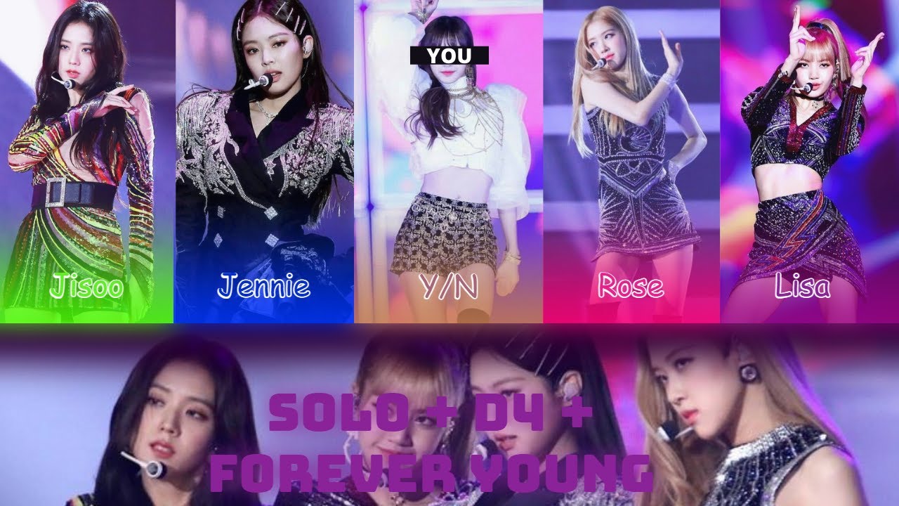 [Karaoke ver .]  BLACKPINK - SOLO +DDU-DU DDU-DU+ FOREVER YOUNG I 5 member version (you as member)