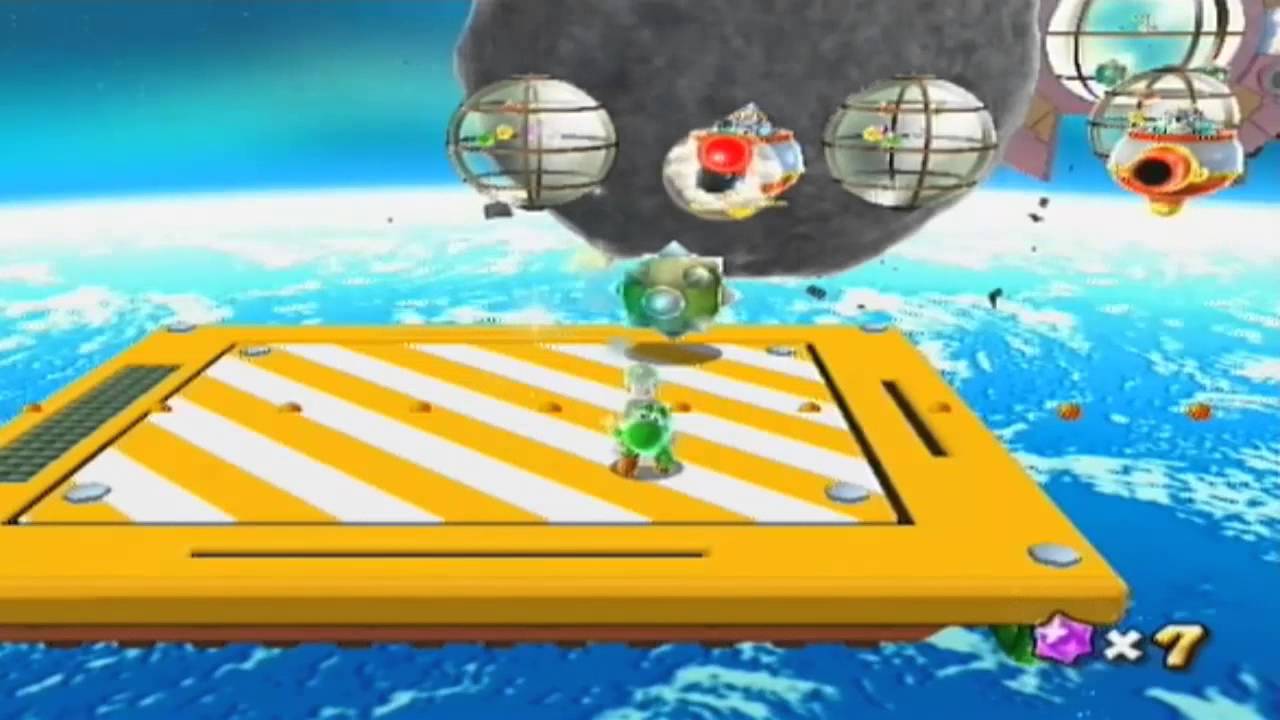 Super Mario Galaxy 2 - Bowser Jr.s Angstarmada - Grünstern 2