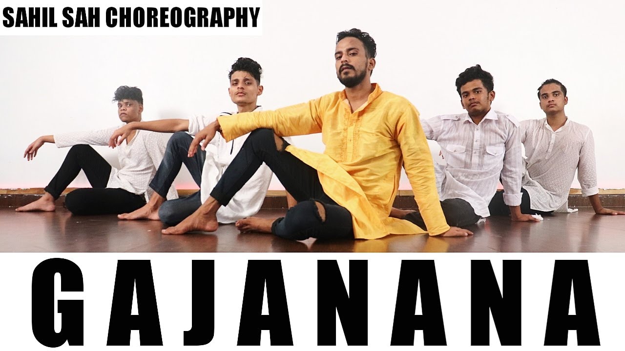 GAJANANA DANCE VIDEO | GANPATI DANCE | Bajirao Mastani | Sahil Sah Choreography | Ganesh Chaturthi