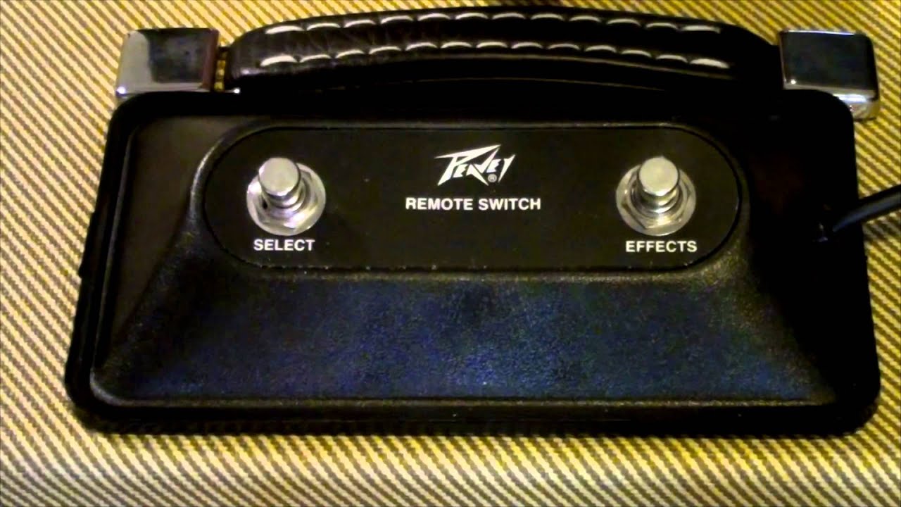 Peavey Amplifier Foot Switch / Remote Switch