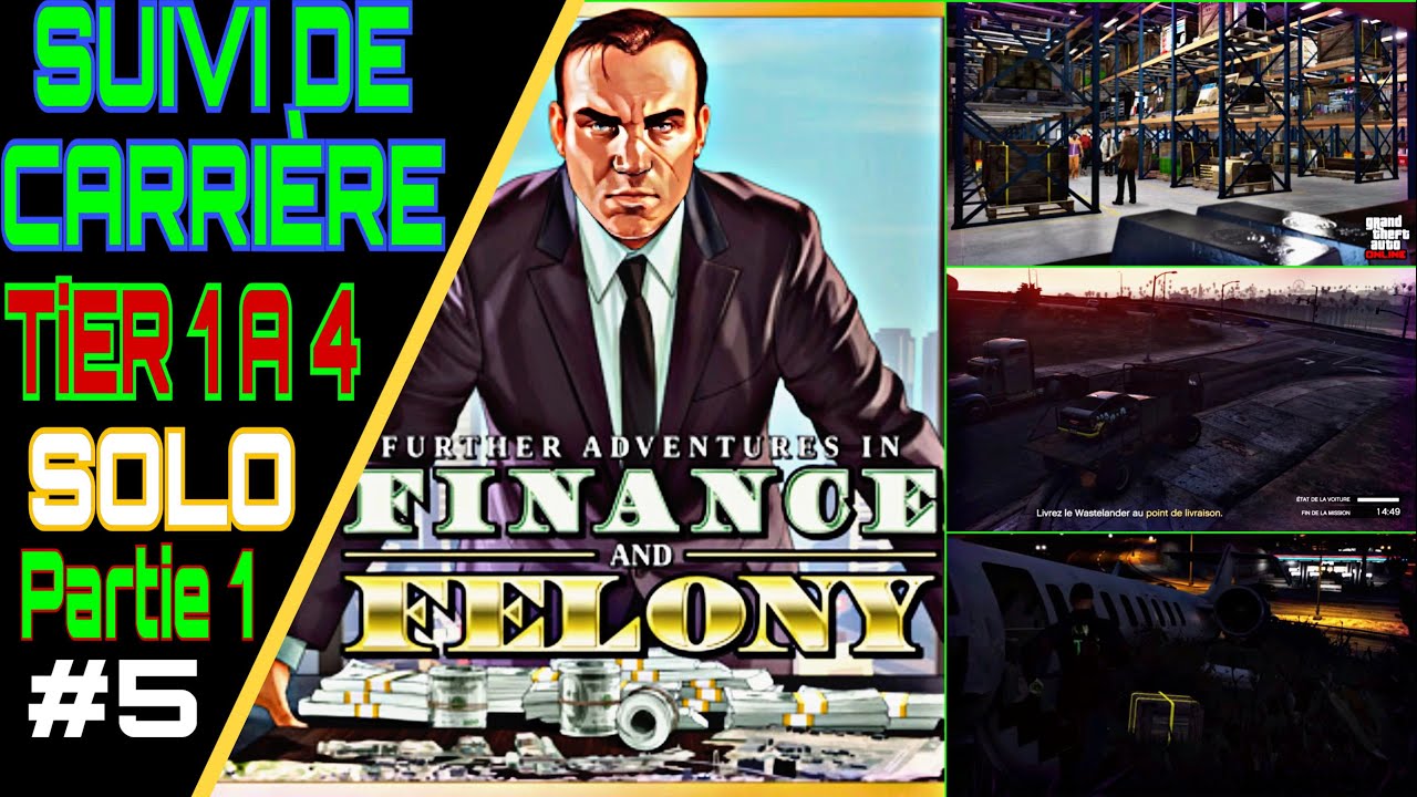 TGS CARRIÈRE - SOLO PALIER 1 A 4 / DÉMARRAGE DU FARM D’ENTREPÔT MARCHANDISES - EP#5 SUR GTA ONLINE