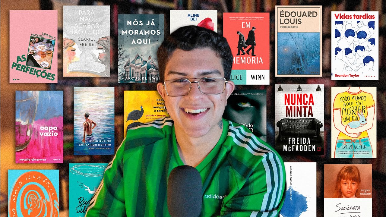 todos os 68 livros que eu li em 2025!