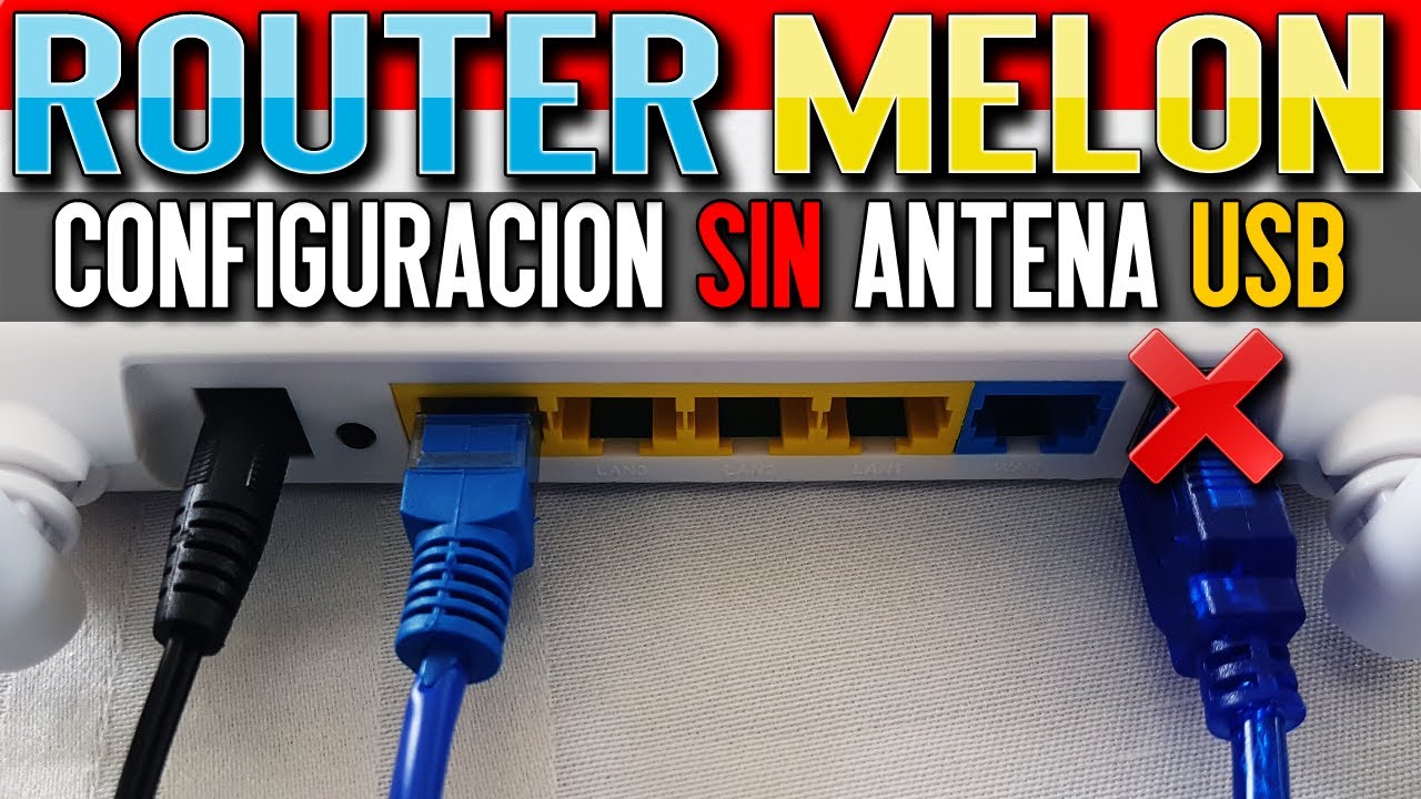 Configurar Router Melon R658/R658U Sin Utilizar una Antena Externa Wifi USB + PRUEBAS