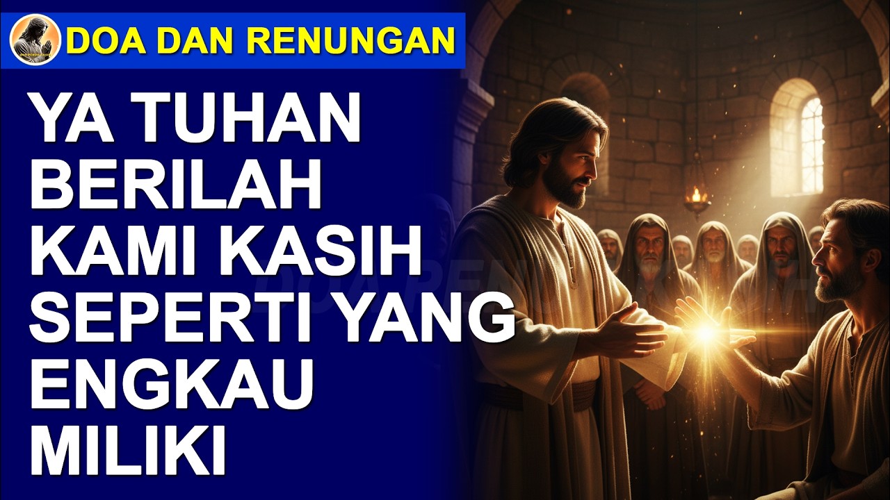 Ya Tuhan Berilah Kami Kasih Seperti Yang Engkau Miliki. Doa Dan Renungan Hari Ini.