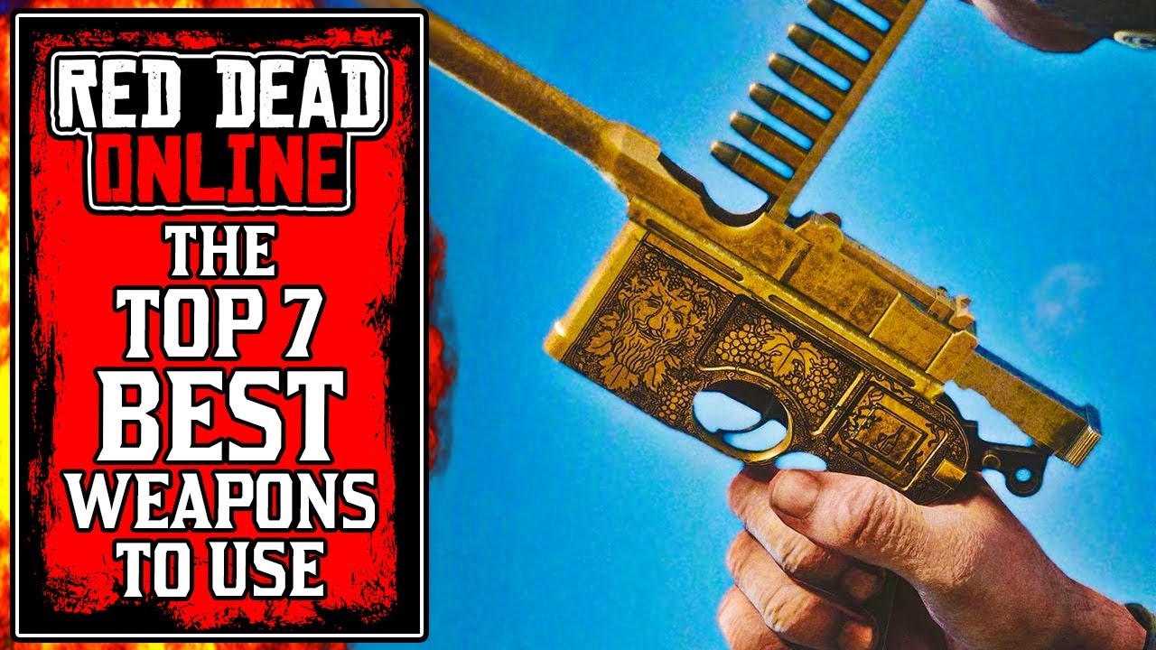 Top 7 BEST GUNS You NEED To Use In Red Dead Online 2021! (RDR2 Best Weapons)