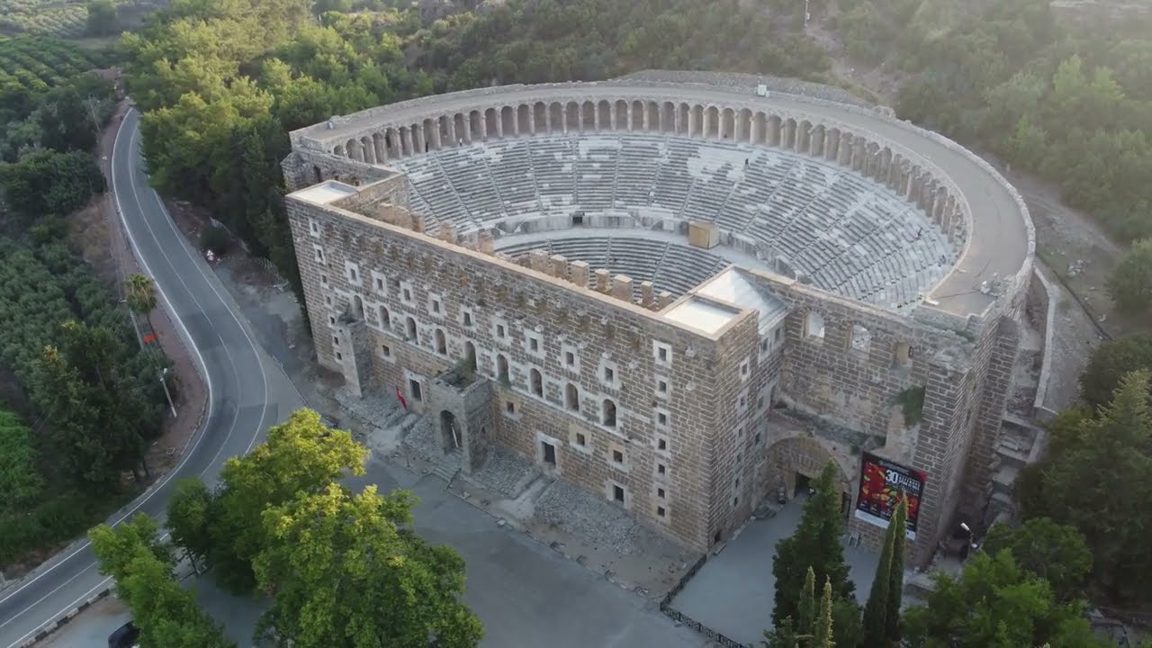 [4K] Древние города Сельге и Аспендос (Турция) / Ancient cities of Selge and Aspendos (Turkey)