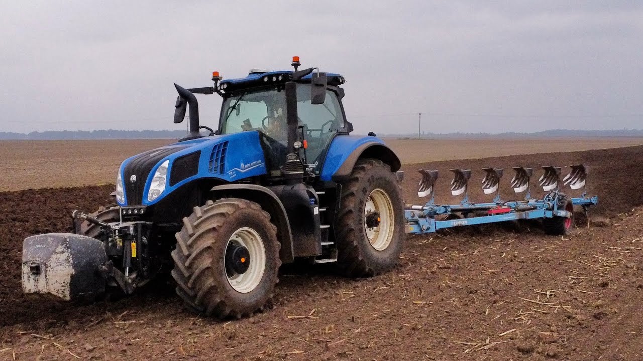Podzimní orba 2023 | New Holland T8 410 Genesis + Lemken Diamant