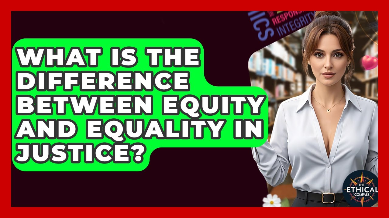 What Is The Difference Between Equity And Equality In Justice? - The Ethical Compass