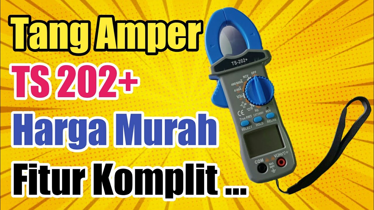 Cara Menggunakan Tang Ampere TS 202+ | Alat Wajib Teknisi Pendingin Profesional