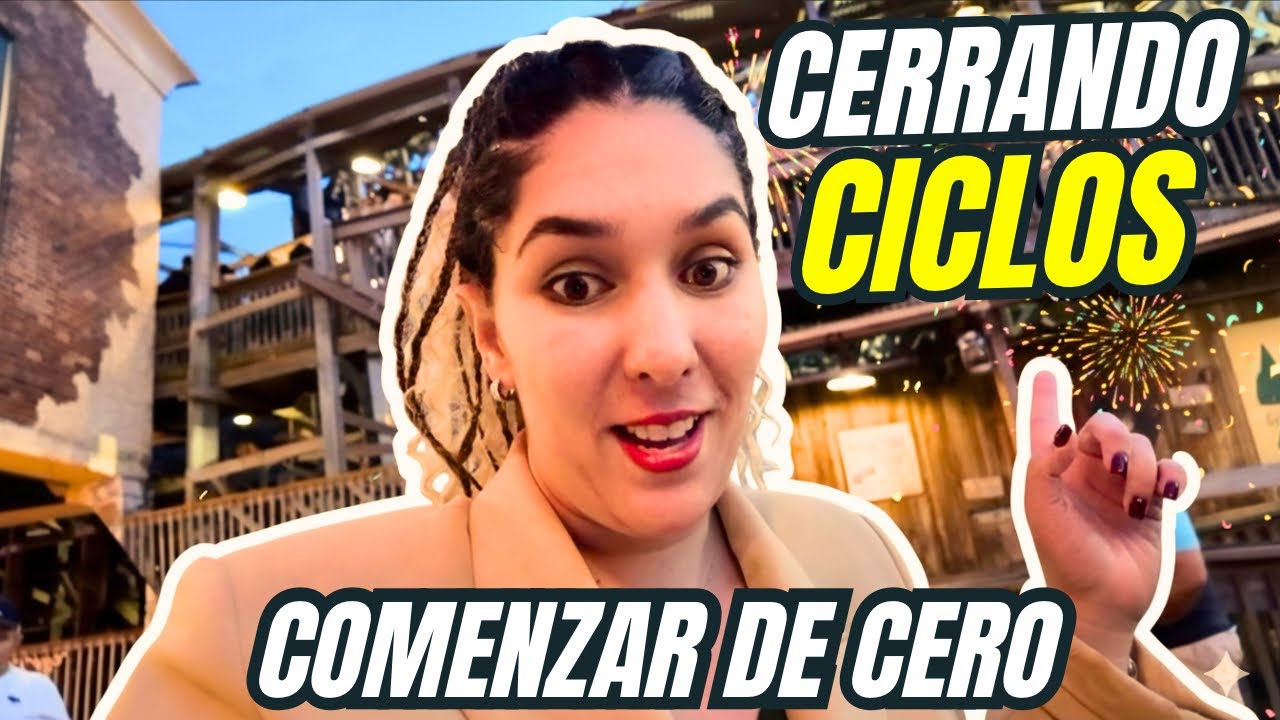 Cerrando ciclos:la CLAVE para empezar de CERO‼️FIN de año y año NUEVO de una CUBANA🇨🇺en USA🇺🇸