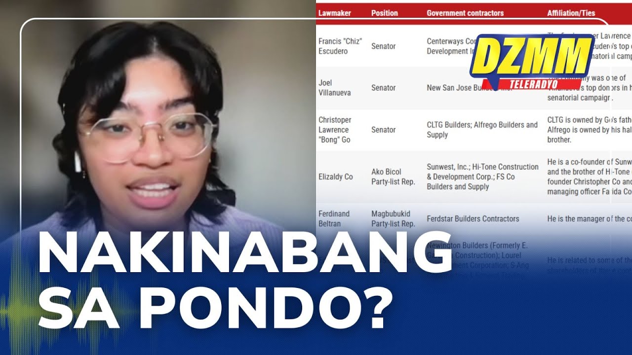 PCIJ names lawmakers linked to DPWH flood control funds | Balitapatan (02 September 2025)