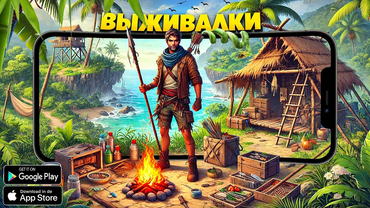 ТОП 10 ИГР ПРО ВЫЖИВАНИЕ НА АНДРОИД/IOS | ВЫЖИВАЛКИ НА АНДРОИД | ИГРЫ ПРО ВЫЖИВАНИЕ