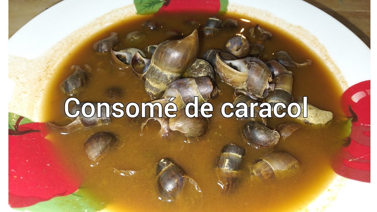 CONSOMÉ DE CARACOL (CHUTI) / FÁCIL, RÁPIDO , DELICIOSO / LULITA_COCINA 🇲🇽❤