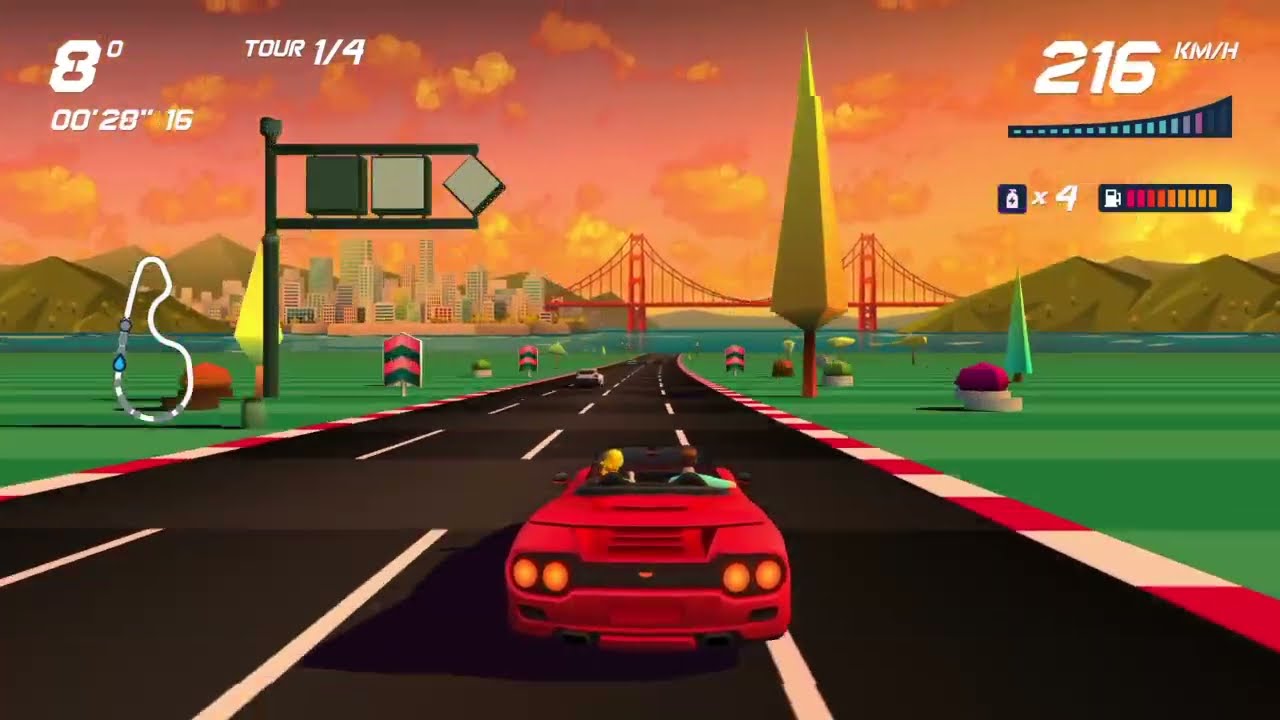Horizon Chase Turbo #1 : Bienvenue à San Francisco.
