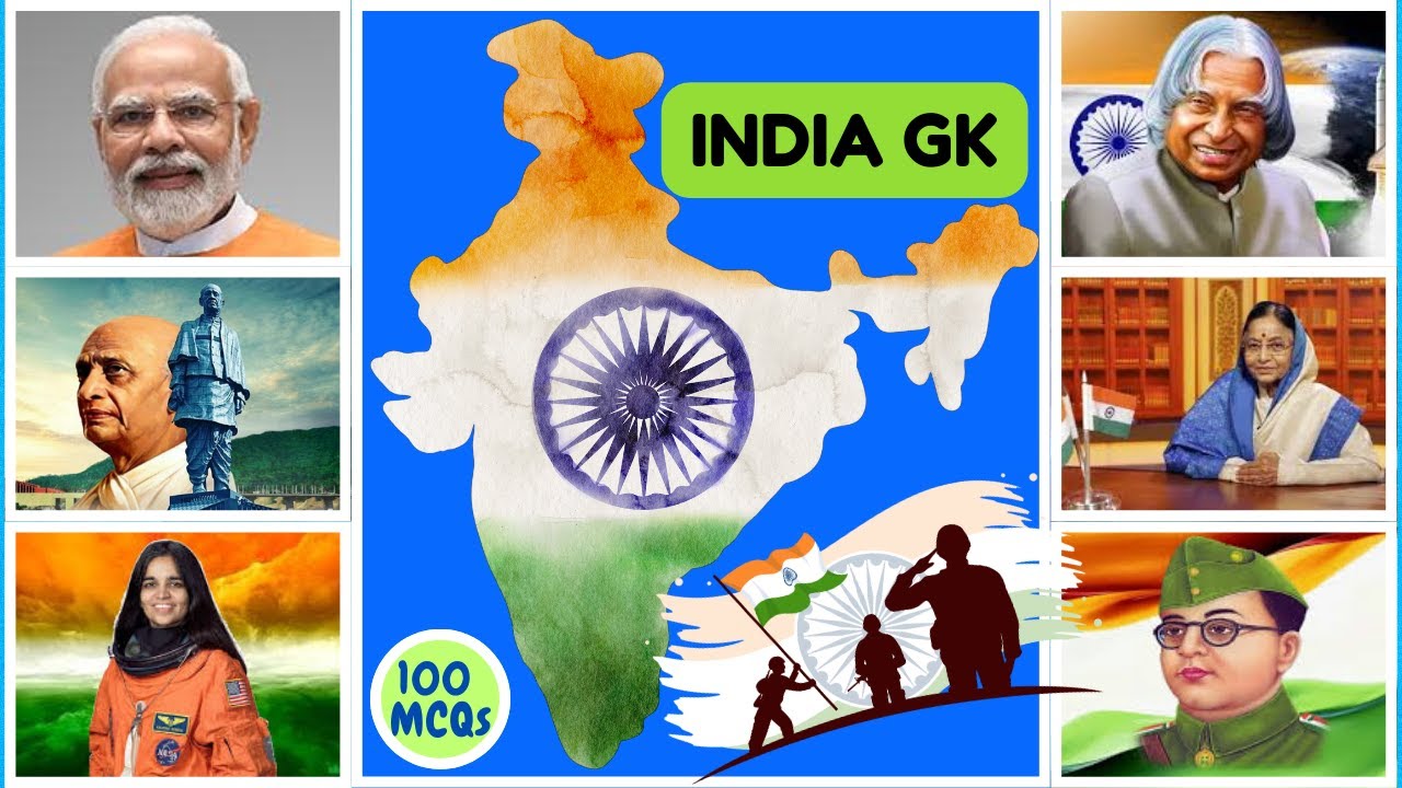 100 вопросов на общие знания об Индии | 🇮🇳 GK Quiz
