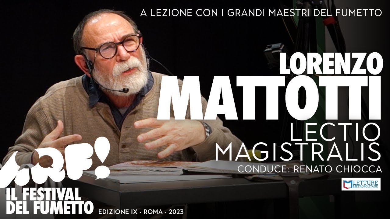 Lorenzo Mattotti | Lectio magistralis | ARF! Festival 2023