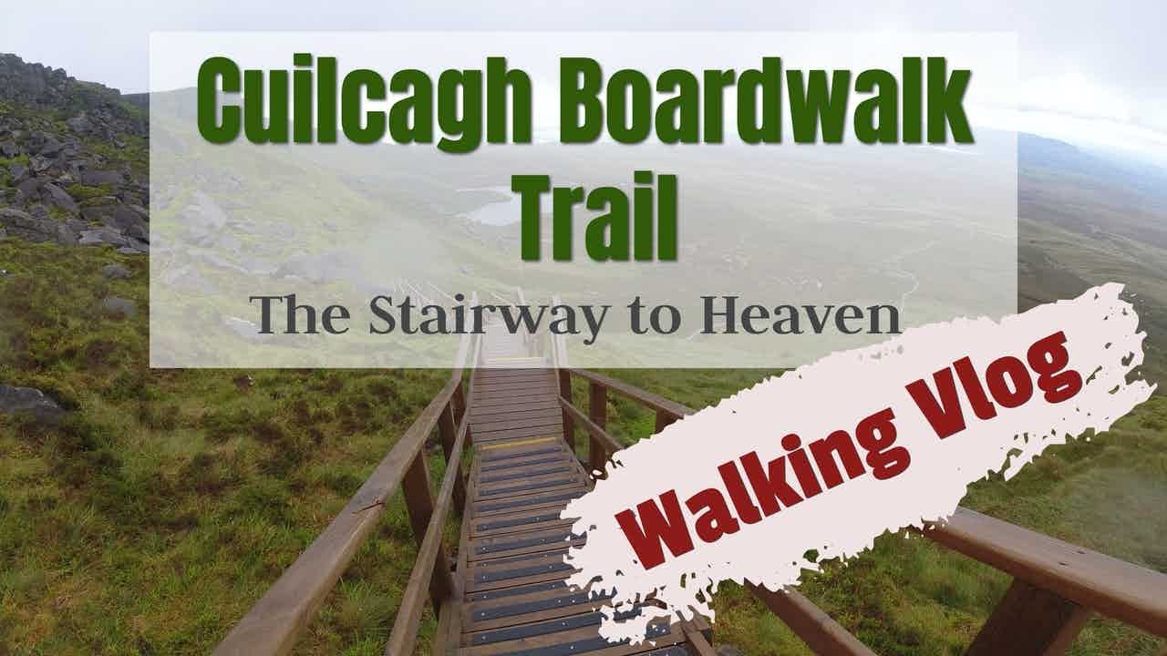Walking the Stairway to Heaven the Cuilcagh Boardwalk Trail in Fermanagh Northern Ireland