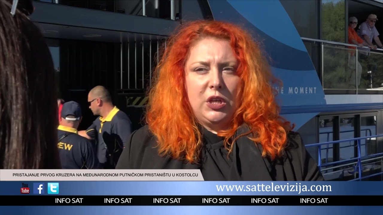 PRISTAJANJE PRVOG KRUZERA NA MEĐUNARODNOM PUTNIČKOM PRISTANIŠTU U KOSTOLCU