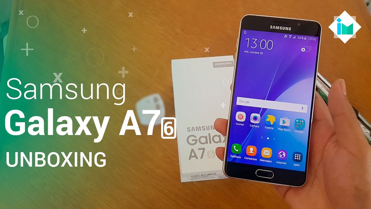 Samsung Galaxy A7 2016 - Unboxing en español