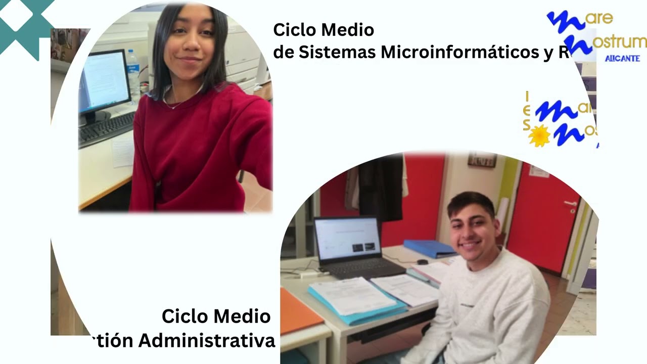 IES MARE NOSTRUM Alicante. FP grado medio. Movilidad estudiantes pr&aacute;cticas de SMR y GA curso 2024-25