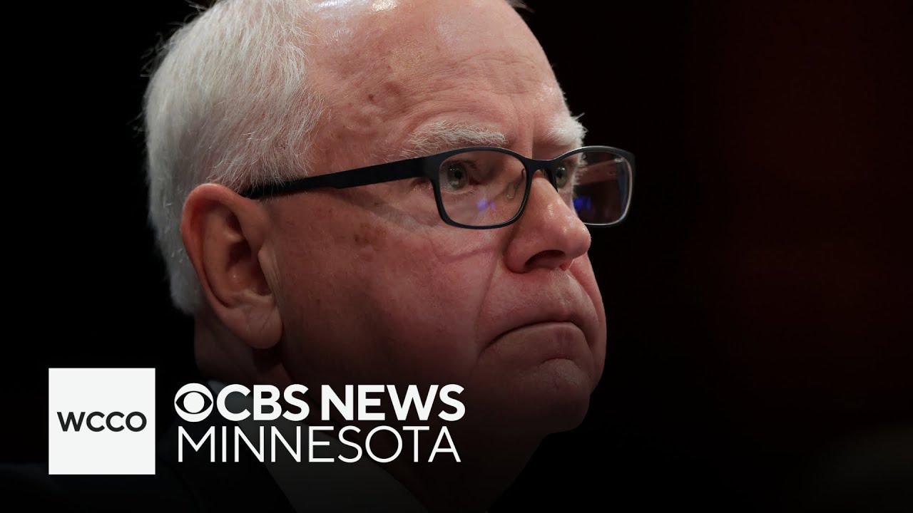 Gov. Walz holds news conference after announcing he's not seeking reelection