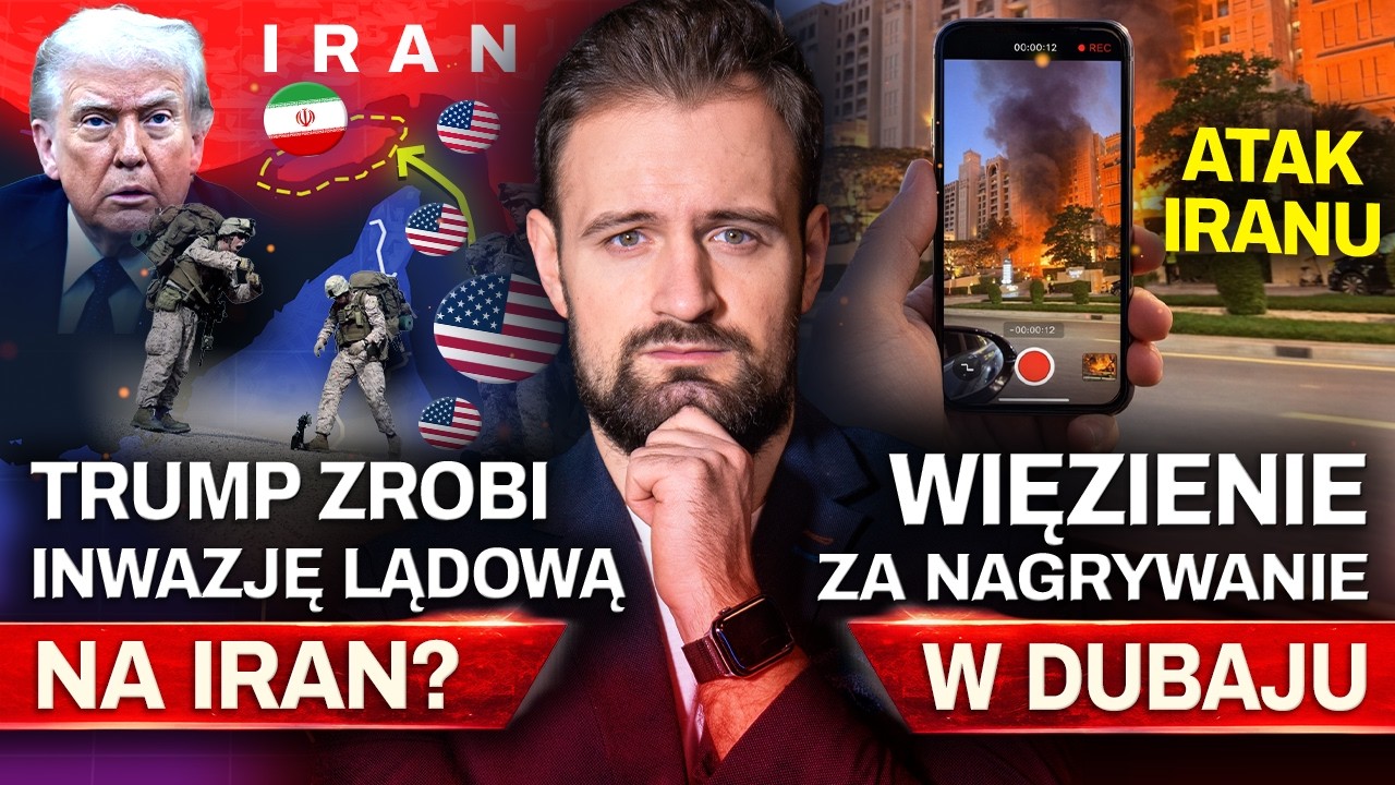 USA zaatakowały kluczową WYSPĘ, Trump wysyła WOJSKO do IRANU  | Biznes Teraz