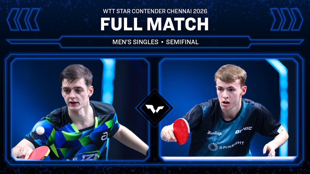 FULL MATCH | Thibault Poret vs Flavien Coton | MS SF | #WTTChennai 2026