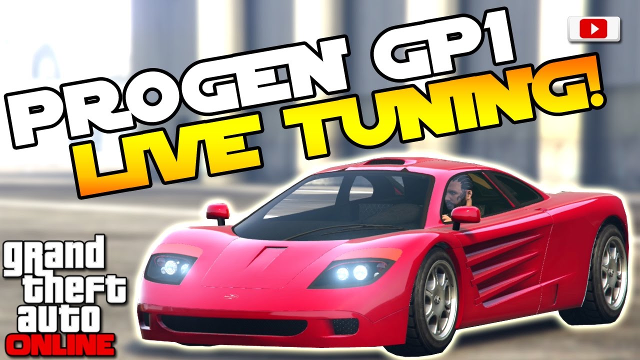 GTA 5 Online - 🔥🛠Progen GP1 Live Tuning!🛠🔥[LS Customs, PS4 Gameplay]