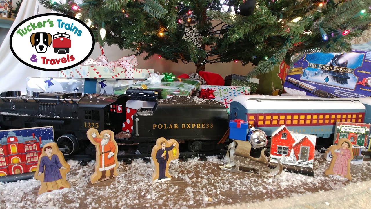 LIONEL The POLAR EXPRESS Battery Train Set - Under the Christmas Tree Train Fun! 🚂🎄