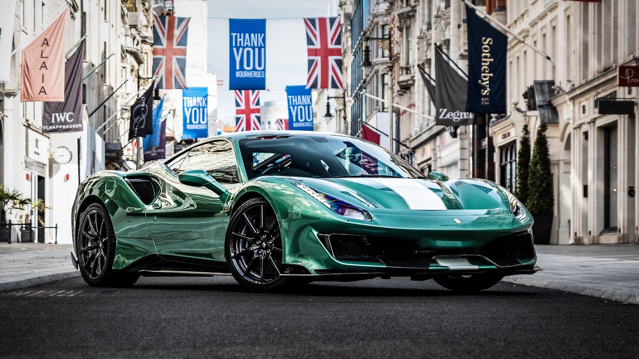 1 of 1 'Verde Francesca' Ferrari 488 Pista