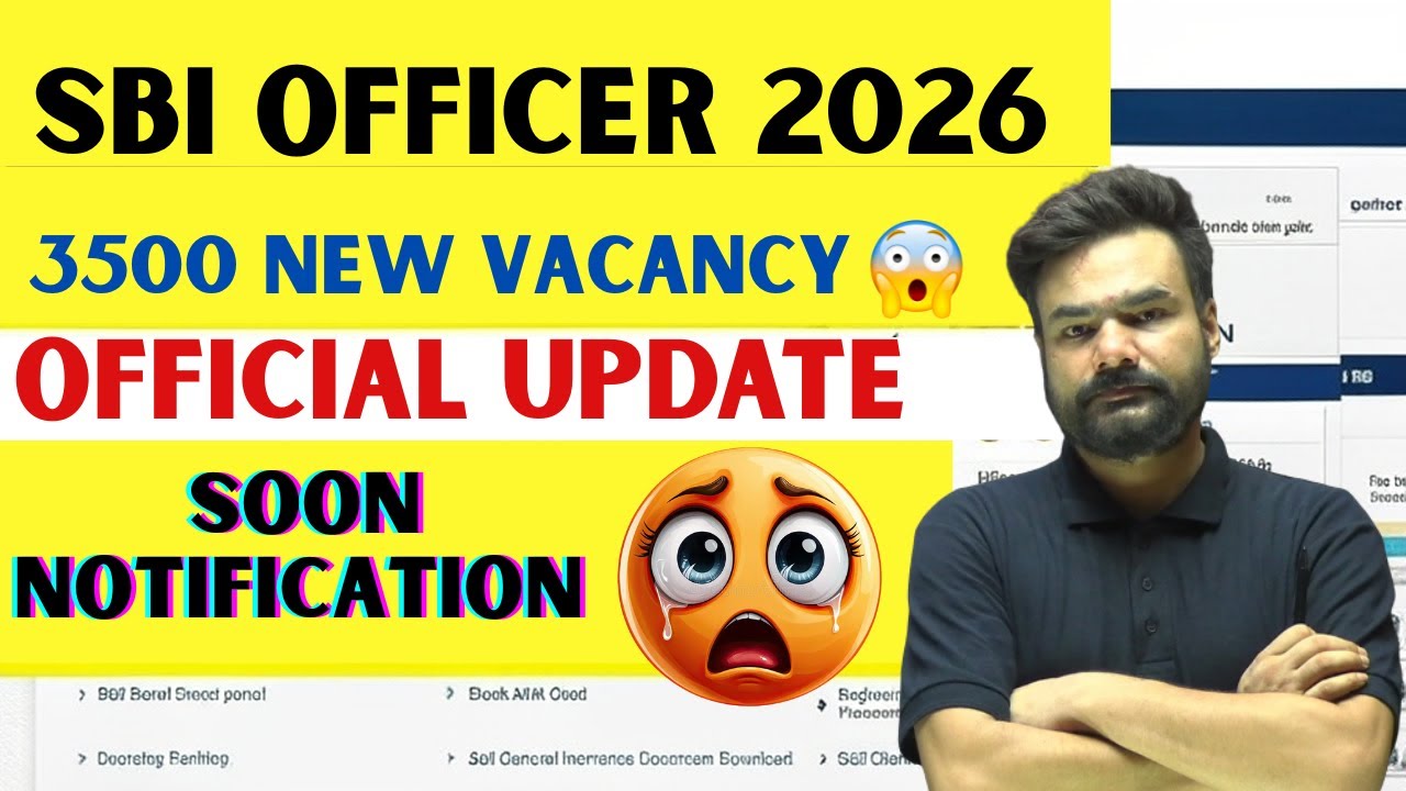 SBI to Hire 3500 Officers? 😳 | Biggest Update 🔥 | SBI Bank Recruitment 2025-26