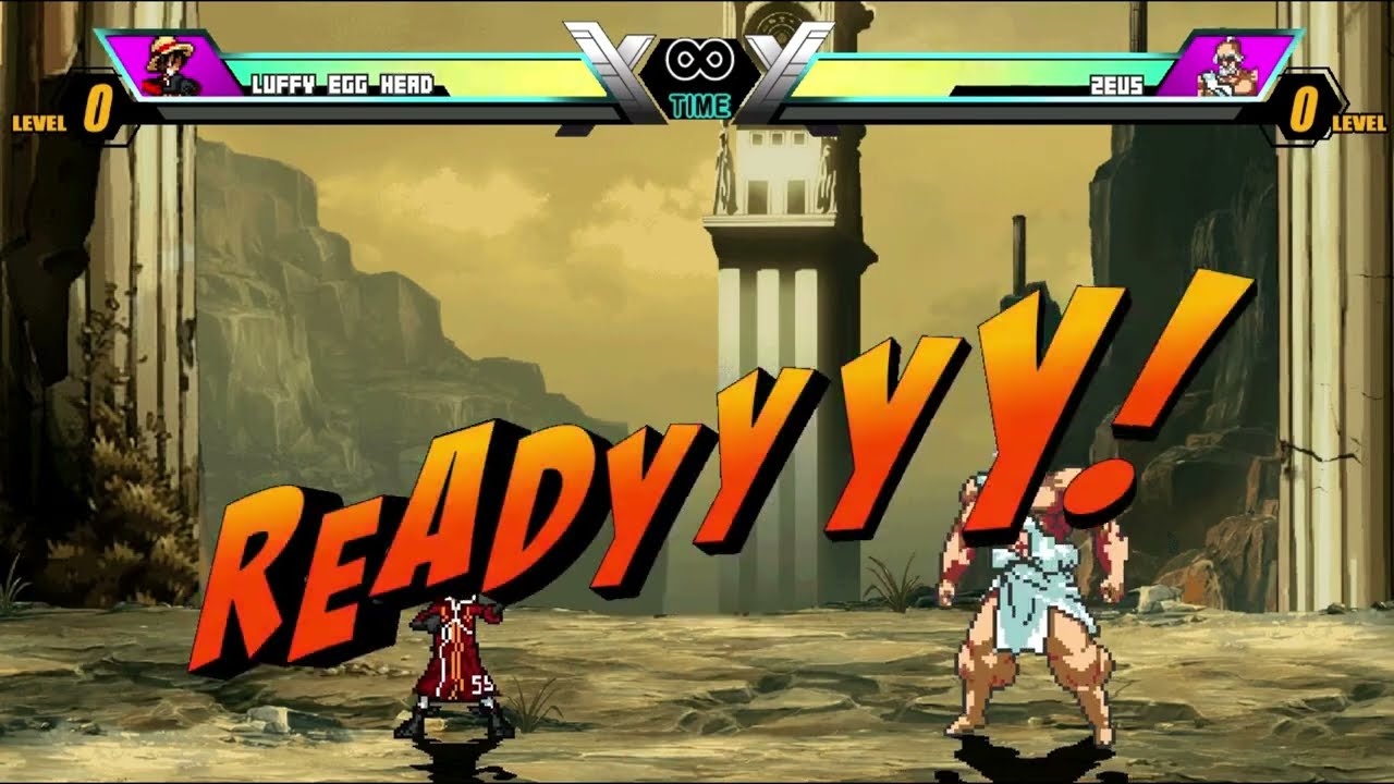 CAN LUFFY SURVIVE RAGNAROK? Luffy vs Zeus [MUGEN CPU vs CPU] 😱💥