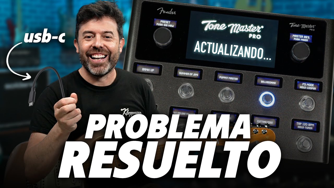 RESUELVO el MAYOR PROBLEMA de la FENDER TONEMASTER PRO - Cómo conectarla por USB C
