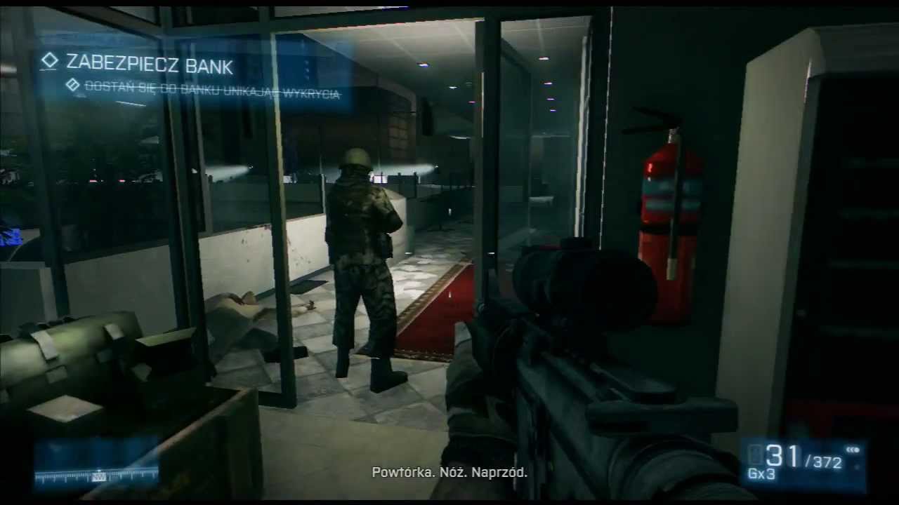 Battlefield 3 Gameplay 5# Misja: Operacja Gilotyna