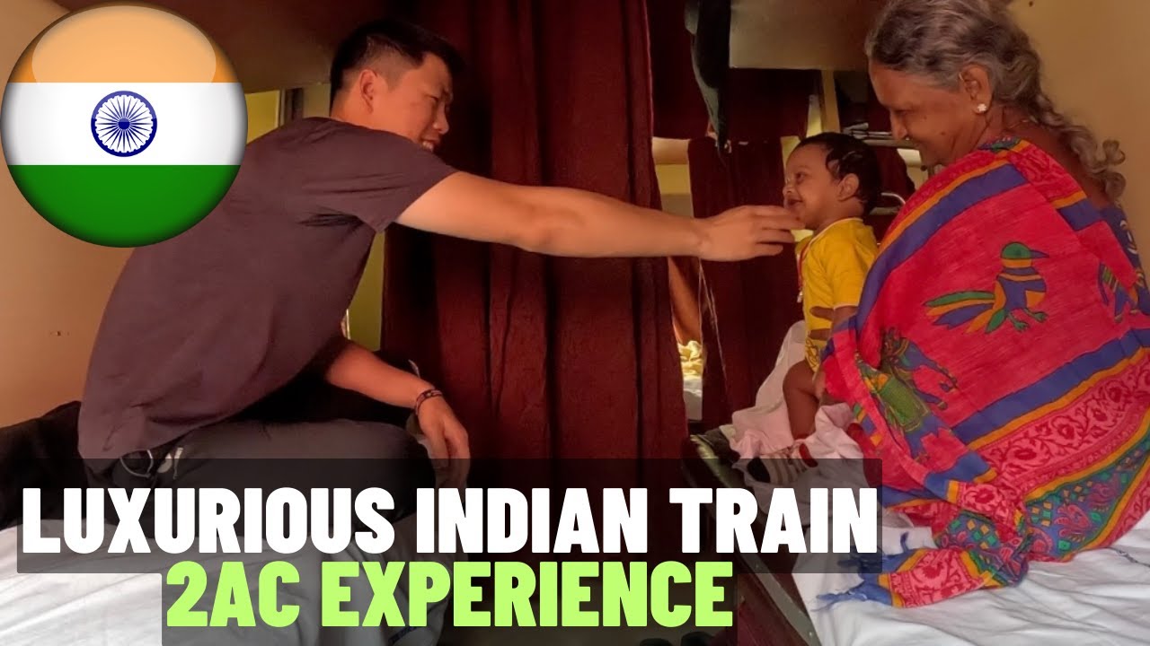 [26] KOREAN goes to BANGALORE! 2AC INDIAN TRAIN REVIEW!