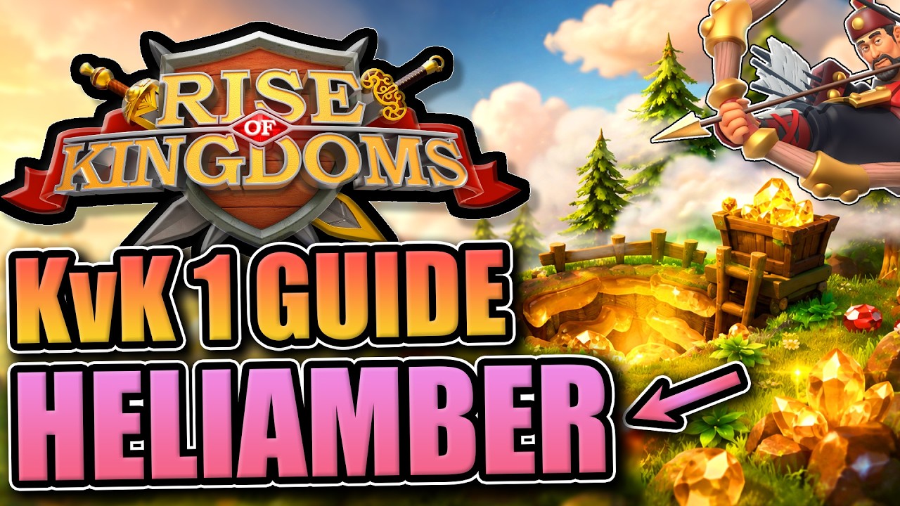 Подготовка к КвК 1 сезона [разбор от heliamber] Гайд по Rise of Kingdoms