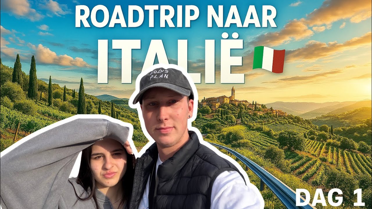 🚗 Roadtrip naar Italië 🇮🇹 | Dag 1 – Van België naar het land van pizza & zon ☀️