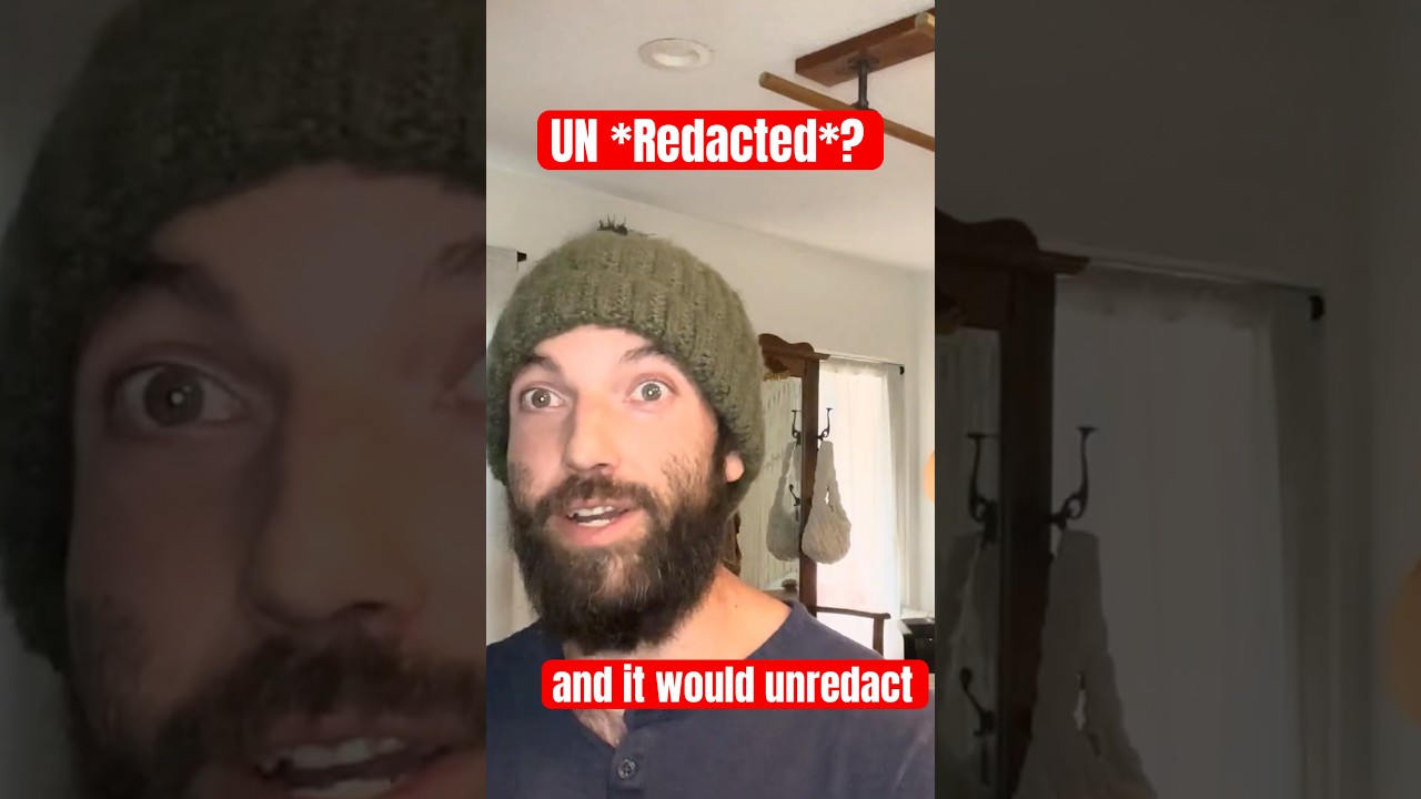 The (Un) Redacted Situation is CRAZY 