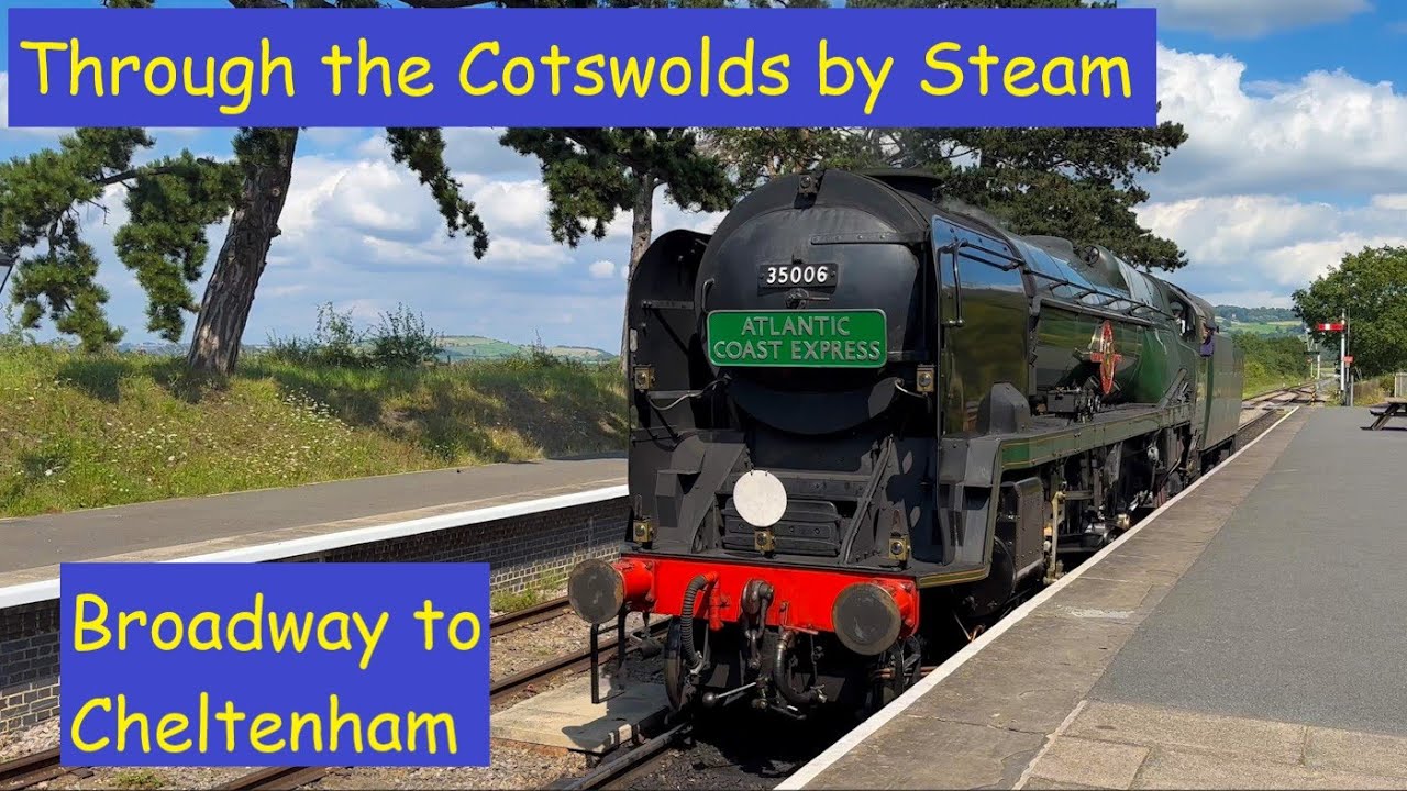 Through the Cotswold Countryside by Steam Train.