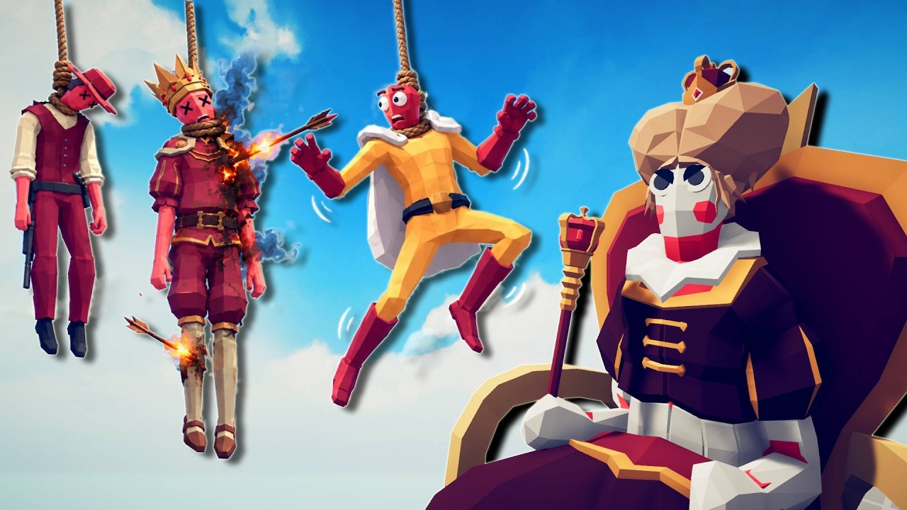 HANG EVERY UNIT & BURN THEM | TABS - Totally Accurate Battle Simulator