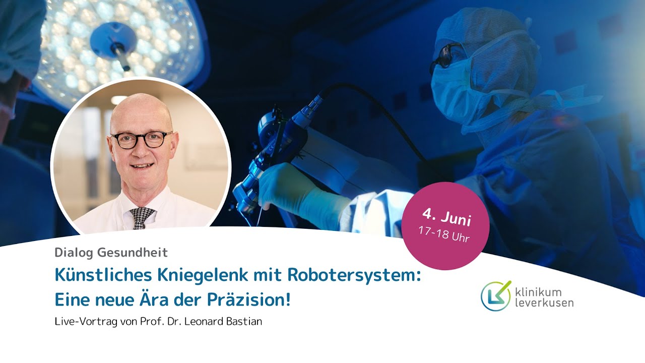 Künstliches Kniegelenk mit Robotersystem: Eine neue Ära der Präzision!