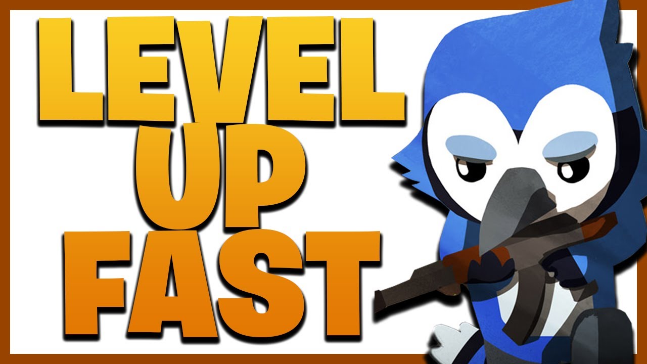 HOW TO LEVEL UP FAST IN SUPER ANIMAL ROYALE!
