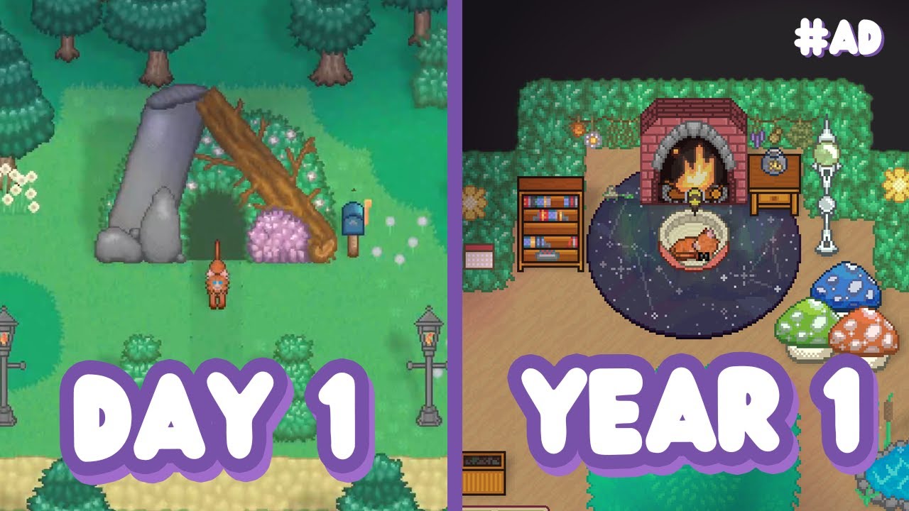 I Played One Year of Cattails: Wildwood Story | Cattails Let's Play