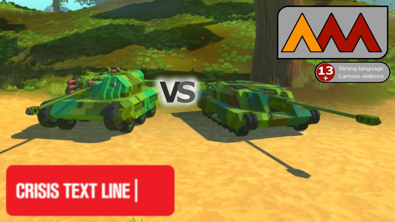 Tough Tank Destroyers... | Scrap Mechanic Tank Battle
