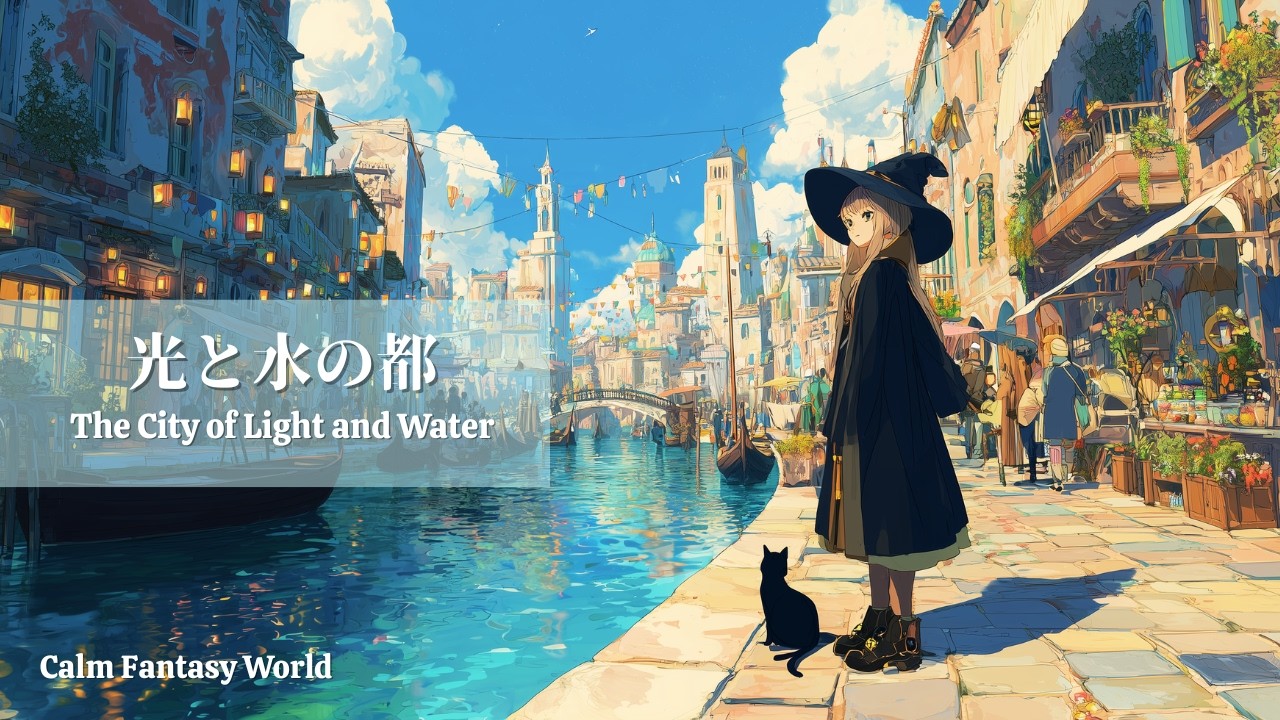 【ケルト/ファンタジー音楽】光と水の都 / The City of Light and Water  / Fantasy / 作業用・勉強用BGM