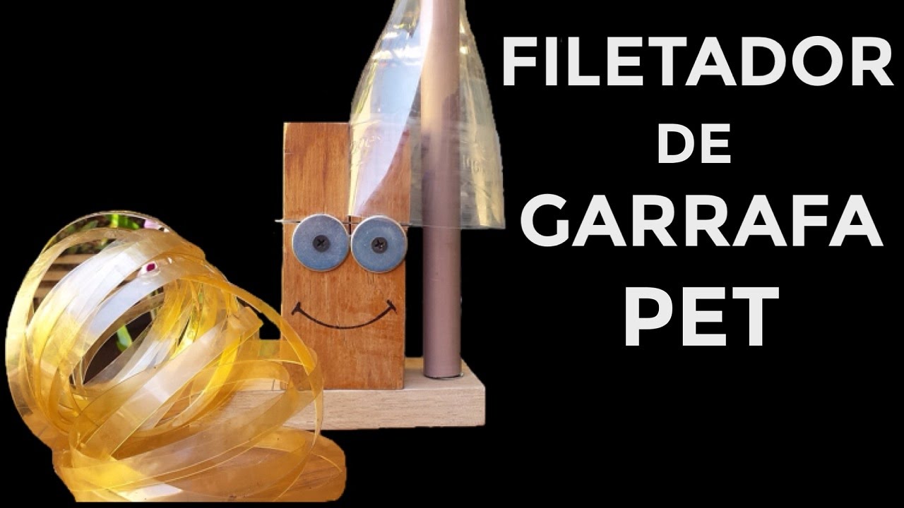 FILETADOR DE GARRAFA PET CASEIRO SAIBA COMO FAZER
