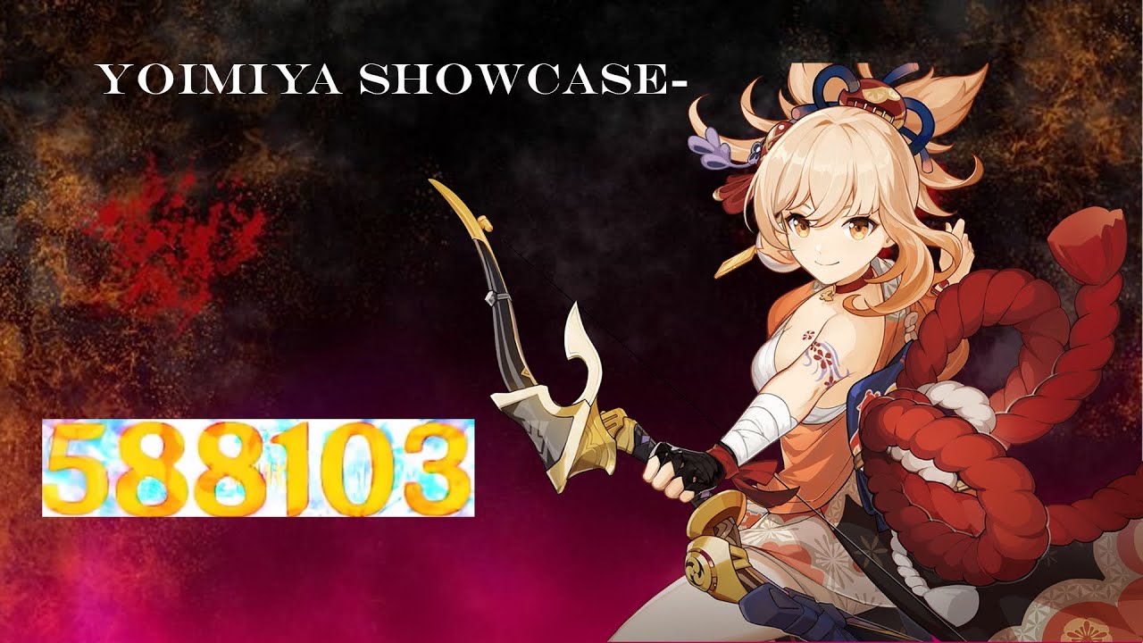 Yoimiya Reached Half Million Damage