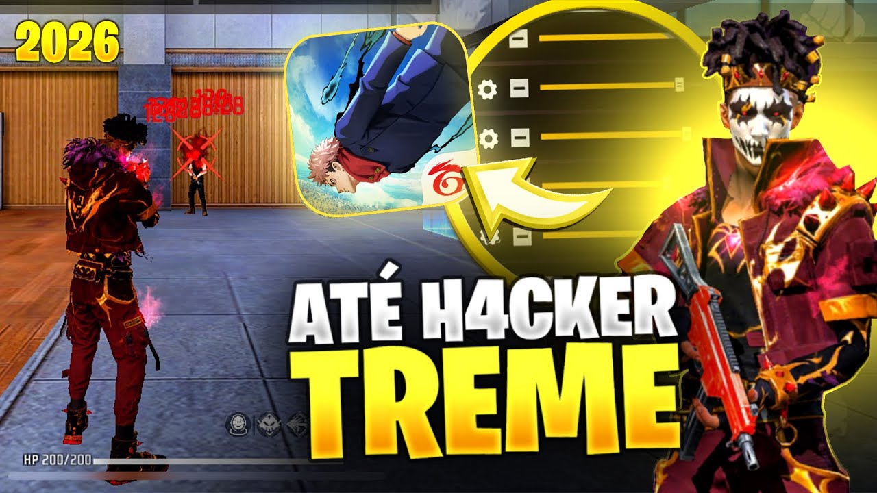 ATUALIZADA 2026! ⭐ a MELHOR SENSIBILIDADE Com e Sem DPI para SUBIR CAPA na ATUALIZAÇÃO do FREE FIRE